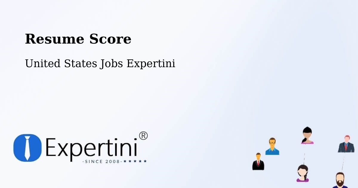 Resume Score & Job Description Match Tool – Justin - United States Jobs Expertini